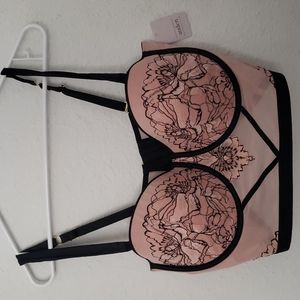COPY - Pink & Black XL Lace Lingerie